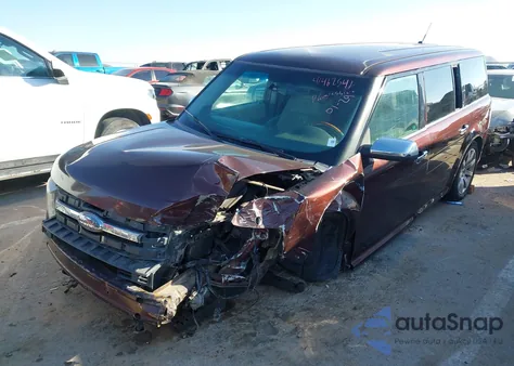 2009 Ford Flex Limited из США, поврежденный, VIN 2FMEK63C29BB07521